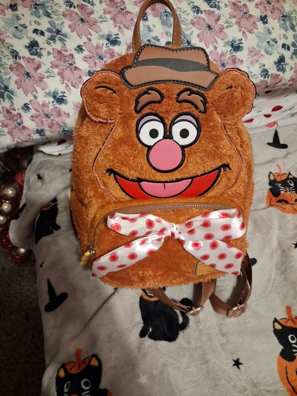 Loungefly Disney Muppets Fozzie Bear Rowlf Backpack Purse